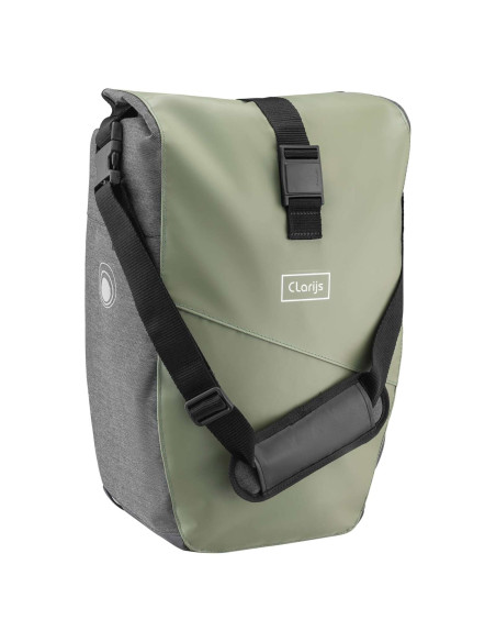 Clarijs fietstas solobag 24L olijf-grijs