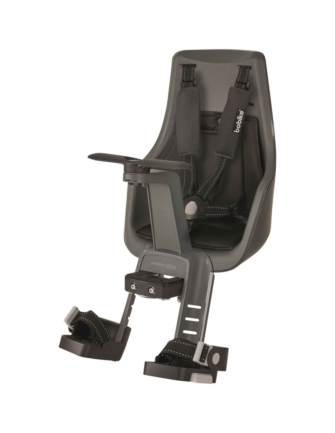 Bobike voorzitje Exclusive Mini plus urban grey